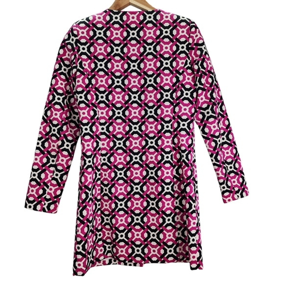 Laundry by Shelli Segal Blazer Jacket Geometric Print 2 - Picture 3 of 11